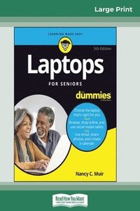 bokomslag Laptops For Seniors For Dummies, 5th Edition (16pt Large Print Edition)