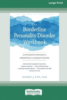 Daniel J Fox, Daniel J. Fox - Borderline Personality Disorder Workbook, Häftad
