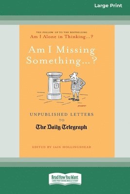 Iain Hollingshead - Am I Missing Something ...?, Häftad