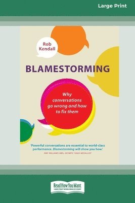 Rob Kendall - Blamestorming, Häftad