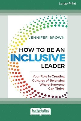 bokomslag How to Be an Inclusive Leader