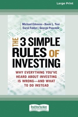 bokomslag 3 Simple Rules of Investing