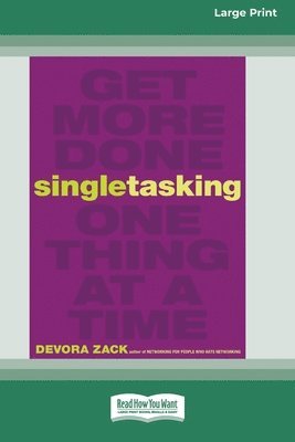 Singletasking 1