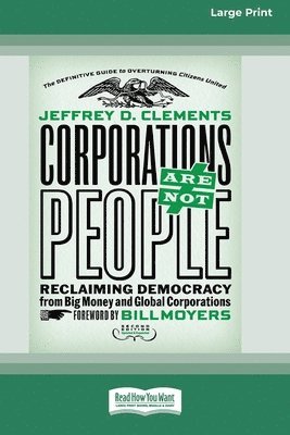 Corporations Are Not People 1