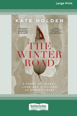 Kate Holden - Winter Road, Häftad