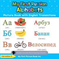 bokomslag My First Russian Alphabets Picture Book with English Translations