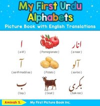 bokomslag My First Urdu Alphabets Picture Book with English Translations