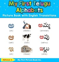 bokomslag My First Telugu Alphabets Picture Book with English Translations