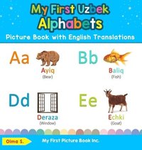 bokomslag My First Uzbek Alphabets Picture Book with English Translations