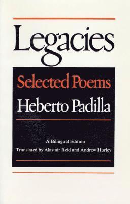 Legacies: Selected Poems 1