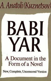 bokomslag Babi Yar: A Document in the Form of a Novel