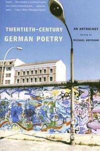 bokomslag Twentieth-Century German Poetry
