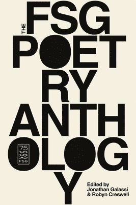 The FSG Poetry Anthology 1