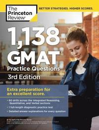 bokomslag 1,138 GMAT Practice Questions, 3rd Edition