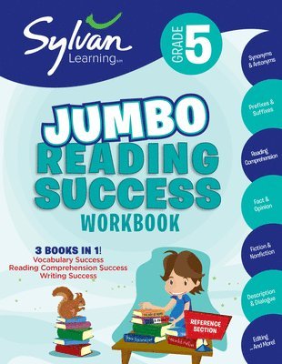 Sylvan Learning - 5th Grade Jumbo Reading Success Workbook, Häftad