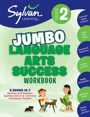 Sylvan Learning - 2nd Grade Jumbo Language Arts Success Workbook, Häftad