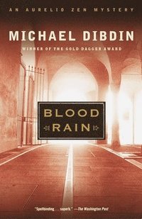 bokomslag Blood Rain: An Aurelio Zen Mystery