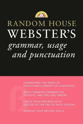 Random House, Random House, - Random House Webster's Grammar, Usage, and Punctuation, Häftad
