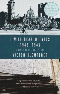 bokomslag I Will Bear Witness