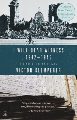 Victor Klemperer - I Will Bear Witness, Volume 2, Häftad