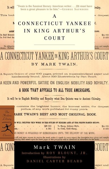 Mark Twain - Connecticut Yankee in King Arthur's Court, Häftad