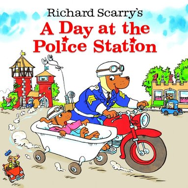 Richard Scarry - Richard Scarry's A Day at the Police Station, Häftad