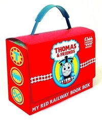 bokomslag Thomas and Friends: My Red Railway 4-Book Boxed Set: Go, Train, Go!; Stop, Train, Stop!; A Crack in the Track!; Blue Train, Green Train