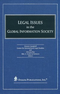 bokomslag Legal Issues in the Global Information Society
