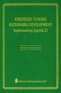 bokomslag Strategies Toward Sustainable Development: Implementing