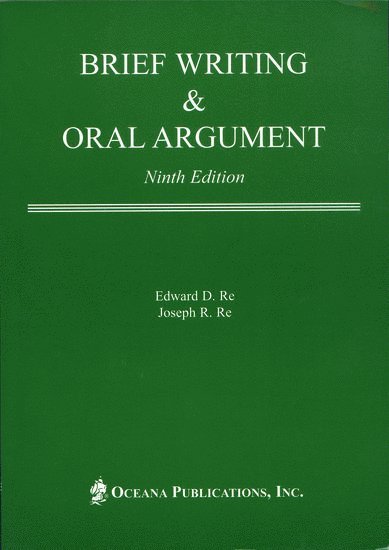 Brief Writing & Oral Argument 1