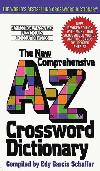 bokomslag New Comprehensive A-Z Crossword Dictionary