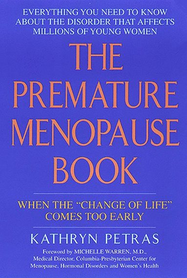 bokomslag Premature Menopause Book