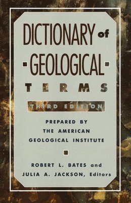 bokomslag Dictionary of Geological Terms