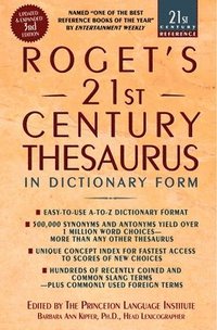 bokomslag Roget's 21st Century Thesaurus
