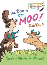 bokomslag Mr. Brown Can Moo! Can You?