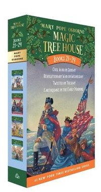 bokomslag Magic Tree House Books 21-24 Boxed Set
