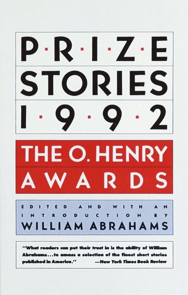 William Abrahams - Prize Stories 1992, Häftad