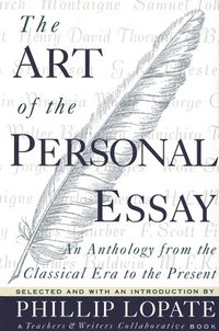 bokomslag Art Of The Personal Essay