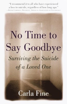 bokomslag No Time to Say Goodbye