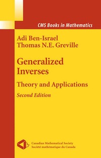 bokomslag Generalized Inverses