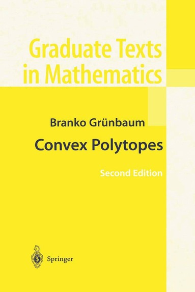 Branko Grünbaum, Günter M. Ziegler - Convex Polytopes, Inbunden
