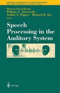 bokomslag Speech Processing in the Auditory System