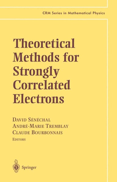 David Sénéchal, Andre-Marie Tremblay, Claude Bourbonnais - Theoretical Methods for Strongly Correlated Electrons, Inbunden