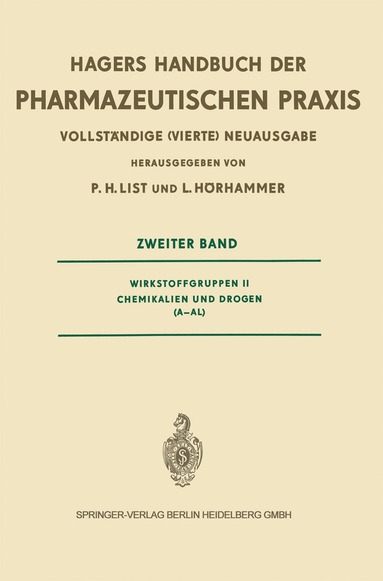 bokomslag Hagers Handbuch der Pharmazeutischen Praxis