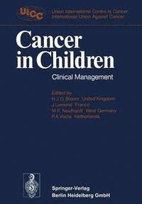 bokomslag Cancer in Children