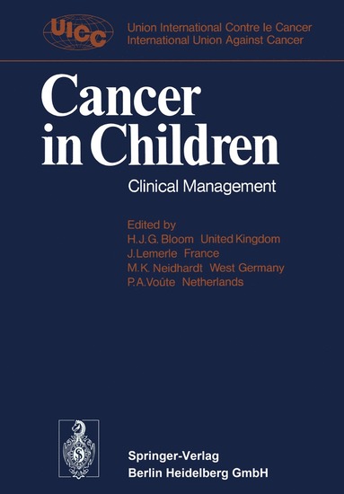 bokomslag Cancer in Children