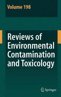 David M. Whitacre - Reviews of Environmental Contamination and Toxicology 198, Inbunden