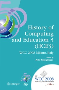 bokomslag History of Computing and Education 3 (HCE3)