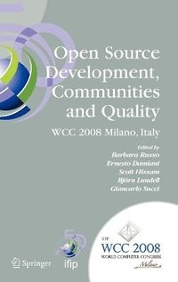 bokomslag Open Source Development, Communities and Quality