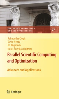 bokomslag Parallel Scientific Computing and Optimization